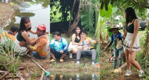 Viral Pemancingan Pakai Pemandu Wanita, Publik: Pantes Bapak-bapak Hobi