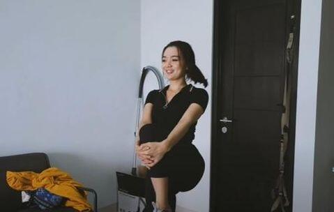  Ini Olahraga Yang Dilakukan Wika Salim Biar Tetap Kencang, Bikin Keringatan Nih!