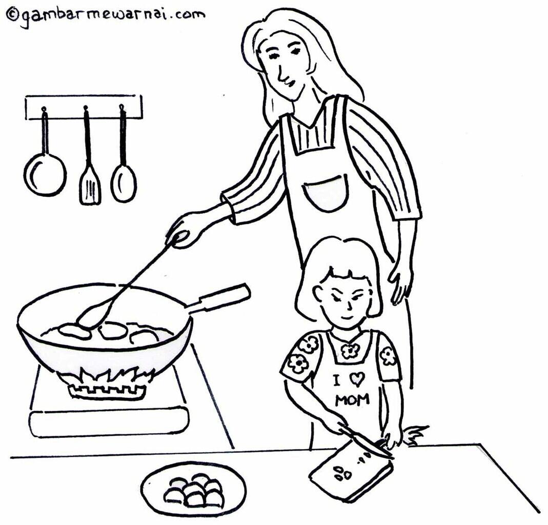 Mengajarkan si Kecil Memasak, Mengapa Tidak?
