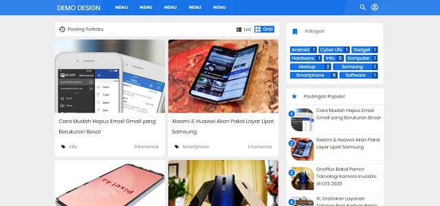Download Template Viomagz Redesign versi igniel responsif