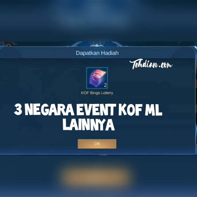 Daftar negara yang masih mengadakan Event KOF Mobile Legends