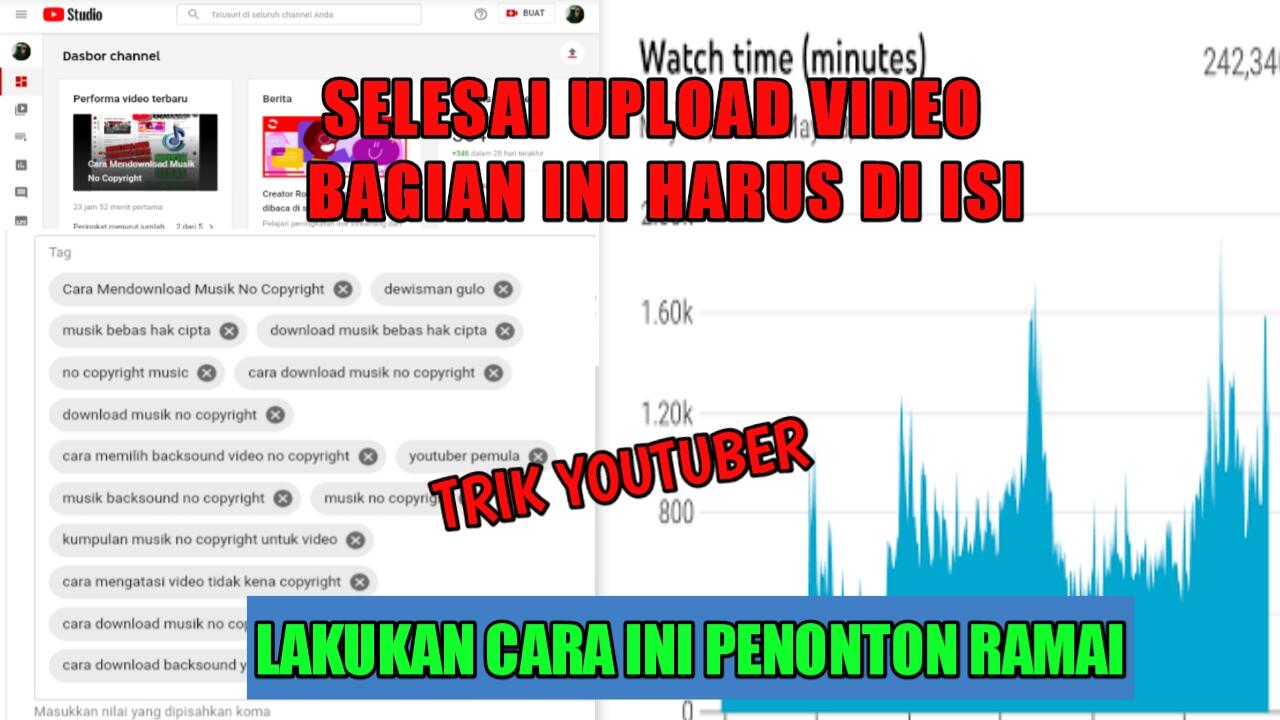 Tips Agar Video Youtube Muncul Di Beranda