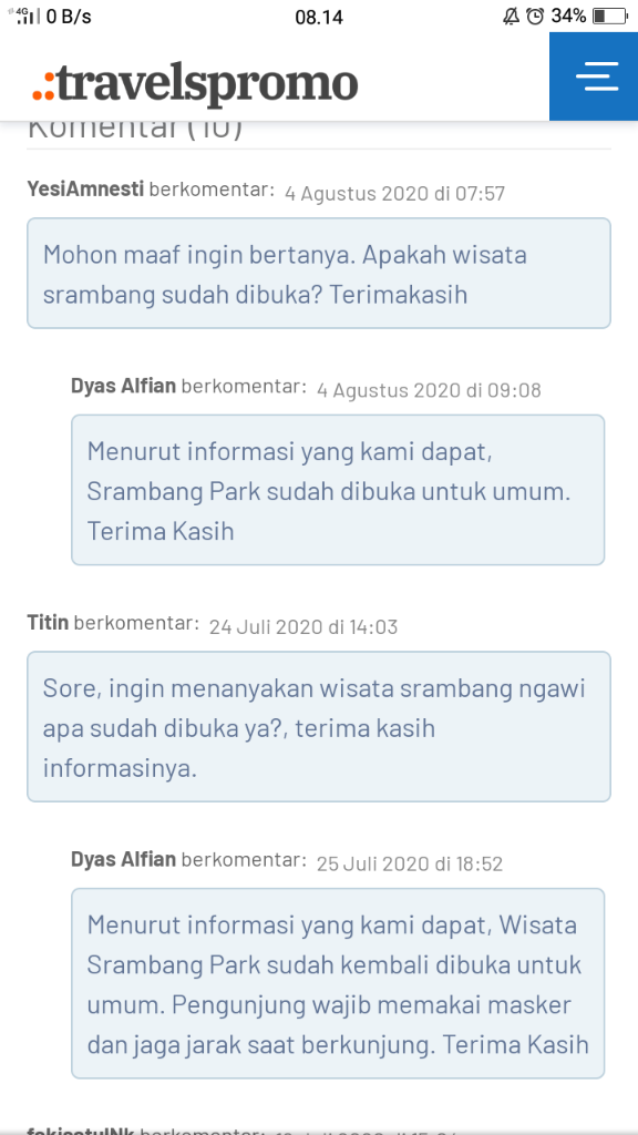 Kangen Wisata di Srambang Park? Ayo Kesana! 