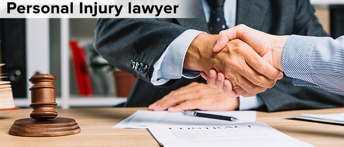  What will happens when I register a Personal injury Case?