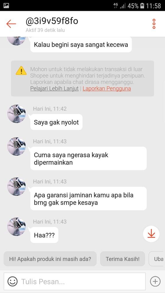 Sharing pengalaman, ane jualan online, sampai disumpahin pembeli