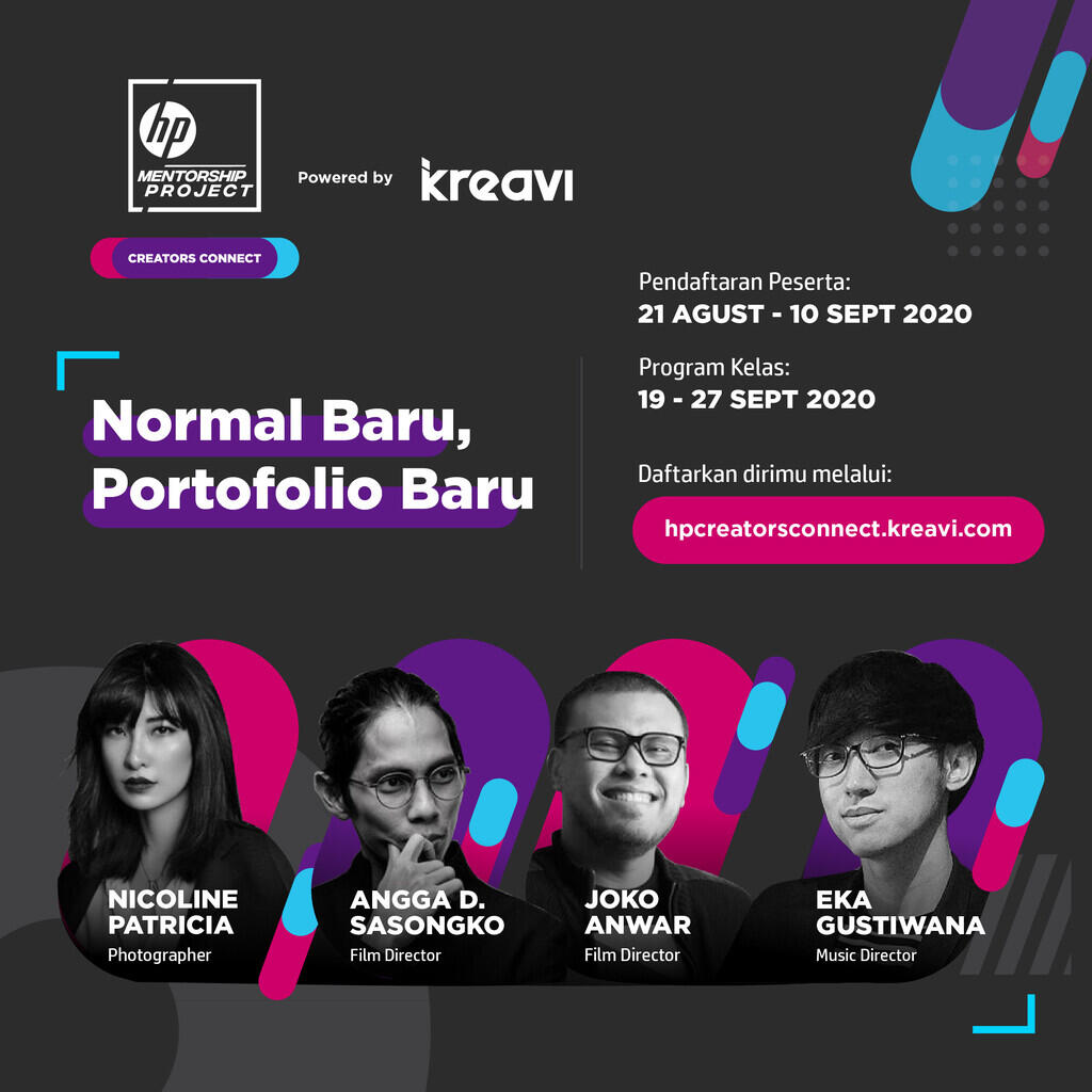 HP Inc Ajak Kreator Tanah Air Bergabung HP Mentorship Project: Creators Connect