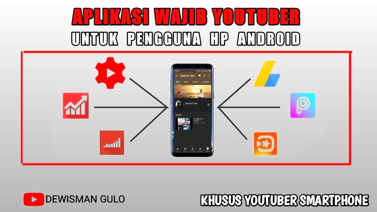 6 Aplikasi Yoututuber Modal HP