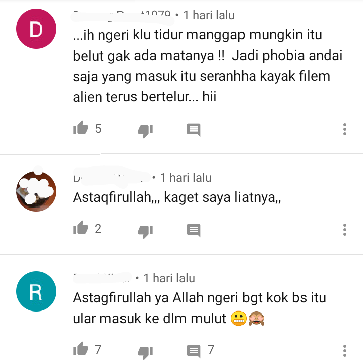 Mengerikan! Viral Video Wanita Saat Makhluk Diduga Ular Dikeluarkan dari Mulutnya