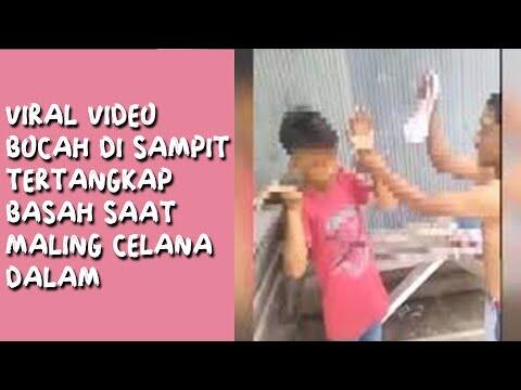 Bocah Nyolong Celana Dalam Wanita, Njir Buat Apa Ya? 