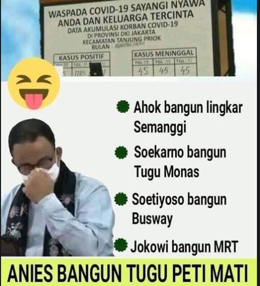 Anies Resmikan Tugu Peti Mati, Ferdinand Geram hingga Beri Sindiran Menohok