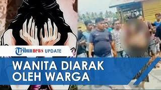 Pasangan Mesum Diarak Warga, Njir Ngilu Gan