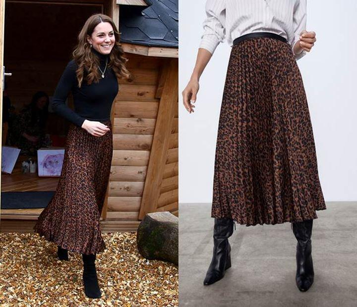 7 Potret Kate Middleton Pakai Baju Murah, Bukti Cantik Tak Harus Branded dan Mewah