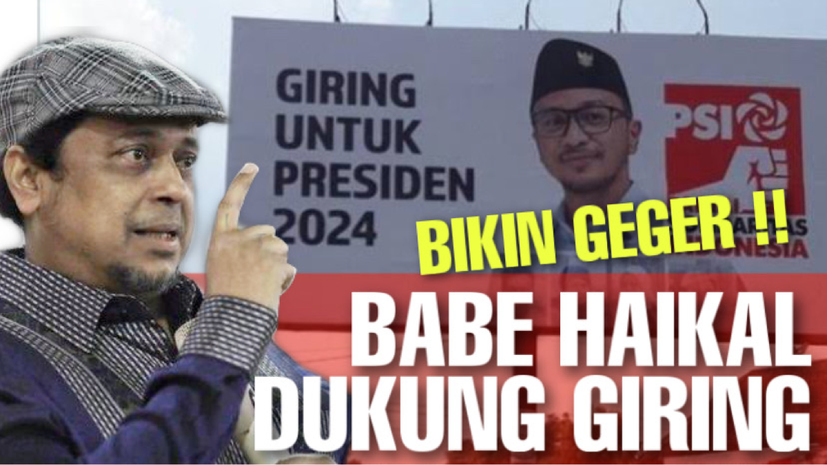 GEGEER ‼️Ustadz Haikal hassan dukung Giring Nidji Maju Presiden