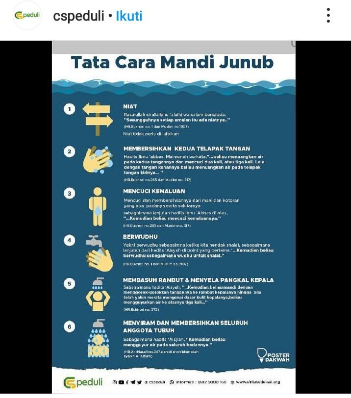 Yang Harus Kalian Ketahui Tentang Mandi Junub, Kuylah Kita Bahas!