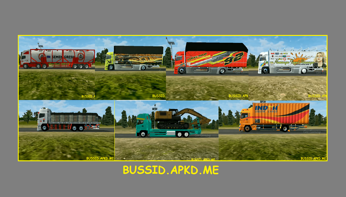 Download mod bussid truck hino 500 muatan berat terbaru