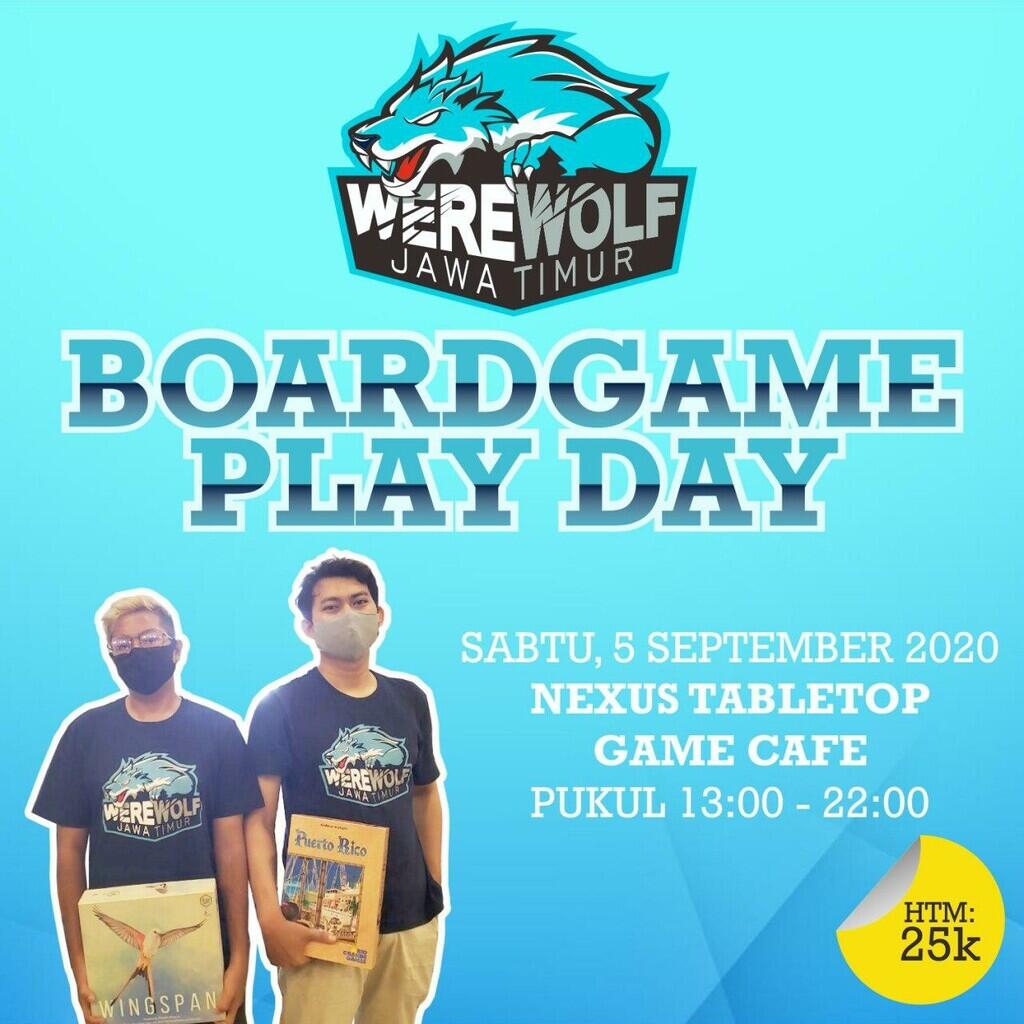 WEREWOLF & TABLETOP GAMING REGIONAL SURABAYA