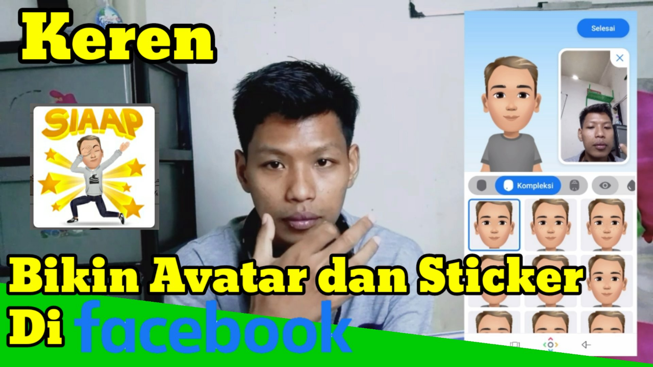 Cara Bikin Avatar Dan Stiker Sendiri Di Facebook