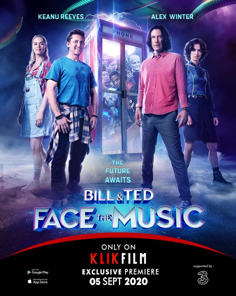 Klik Film Hadirkan Film Terbaru Keanu Revees, Bill & Ted Face The Music
