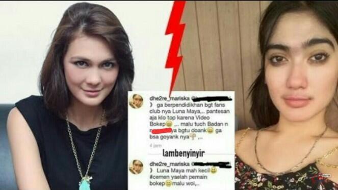 Gila! Revi Mariska Bilang Luna Maya Artis Porno