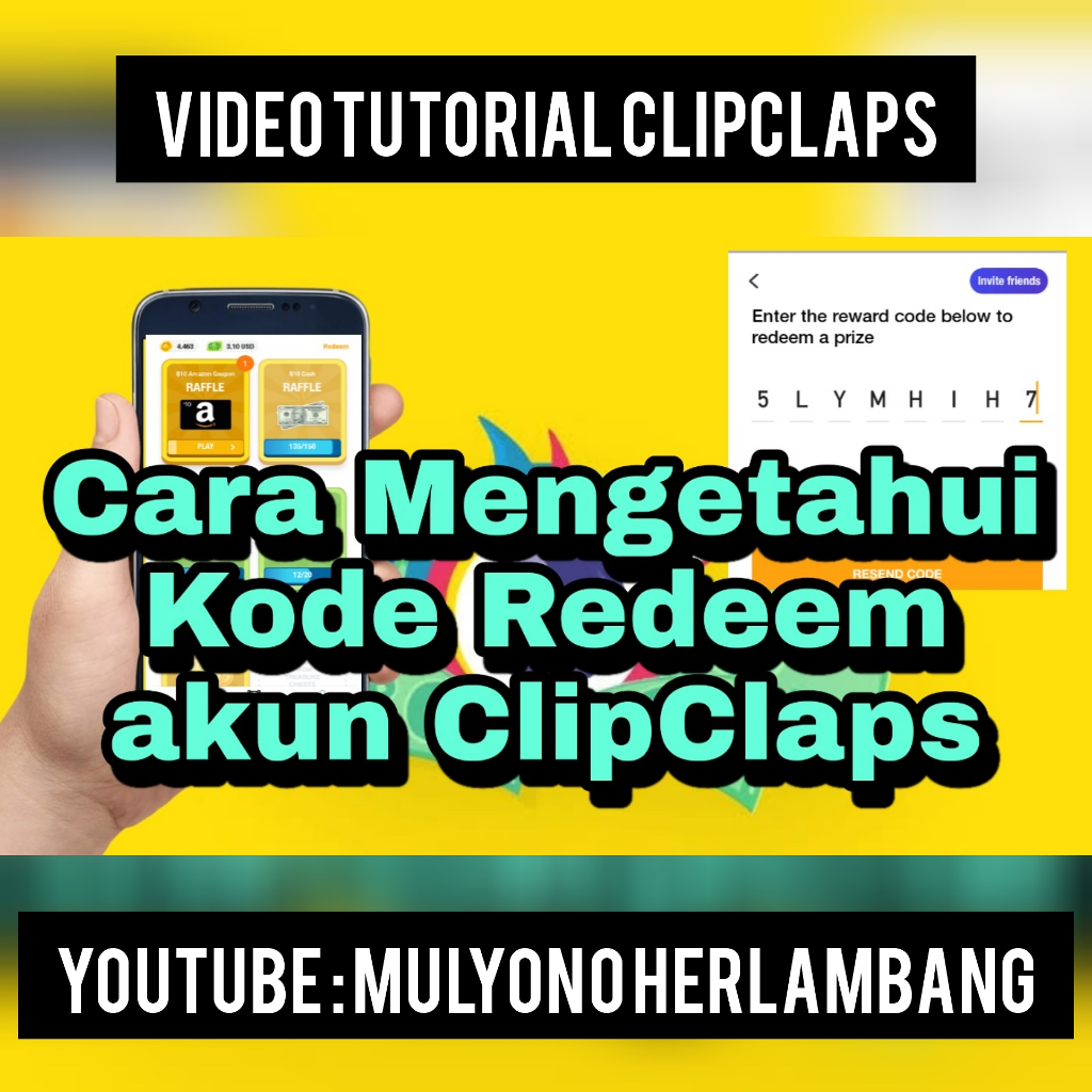 Cara Mengetahui Kode Redeem Aplikasi Clipclaps