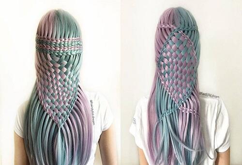 Remaja 17 tahun ini ciptakan model kepangan rambut yang keren banget!