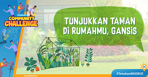 Yuk..Share Taman Indah di Rumah Gansis