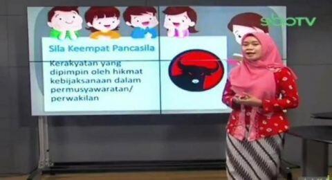 Viral Logo PDIP Jadi Sila Keempat, SBO TV: Tak Ada Maksud Tayangkan Partai
