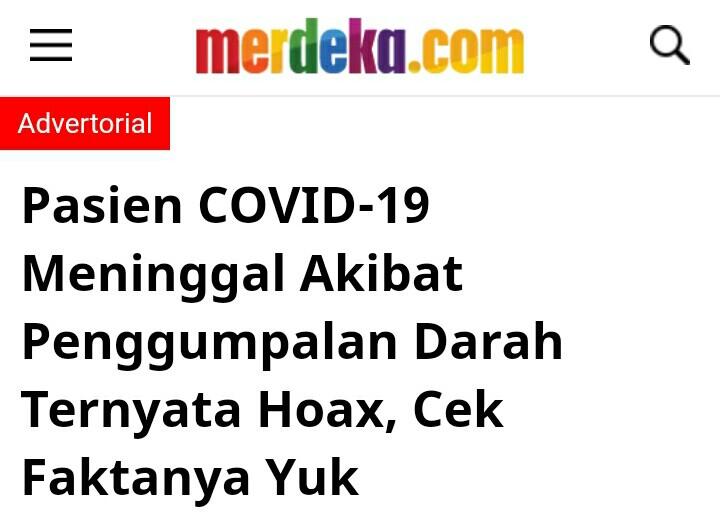KSAD Bahas Kerja Sama Penelitian Obat Pengencer Darah untuk Pasien Covid-19 dgn IDI