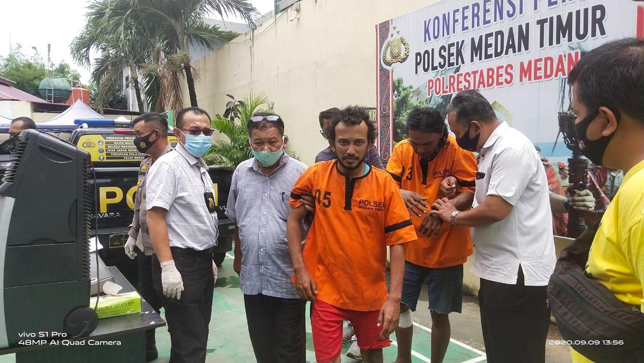 Reskri Polsek Medan Timur "Dor" Dua Maling Ruko