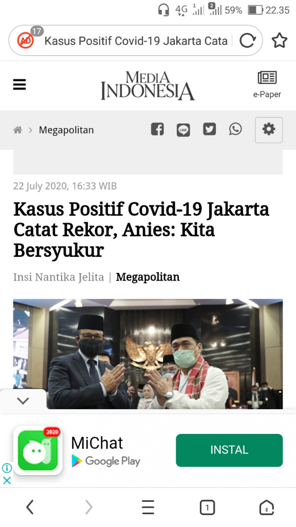 Jika Tak Lagi PSBB, Rumah-rumah Sakit Jakarta Akan Tumbang per 17 September