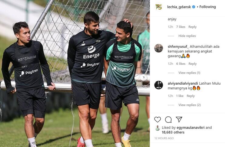 Angkat Tiang Gawang, Egy Maulana Vikri Dinilai Ada Kemajuan di Lechia Gdansk