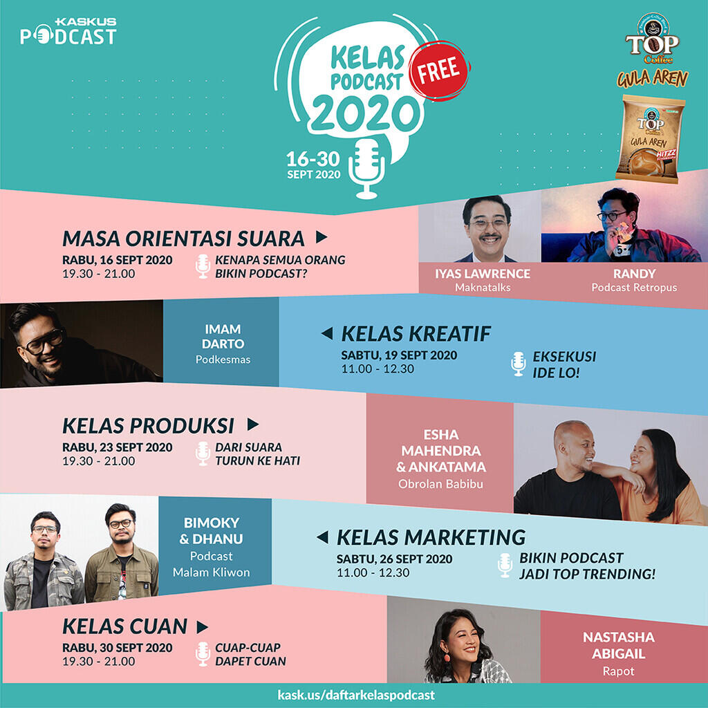 Kelas Podcast KASKUS 2020