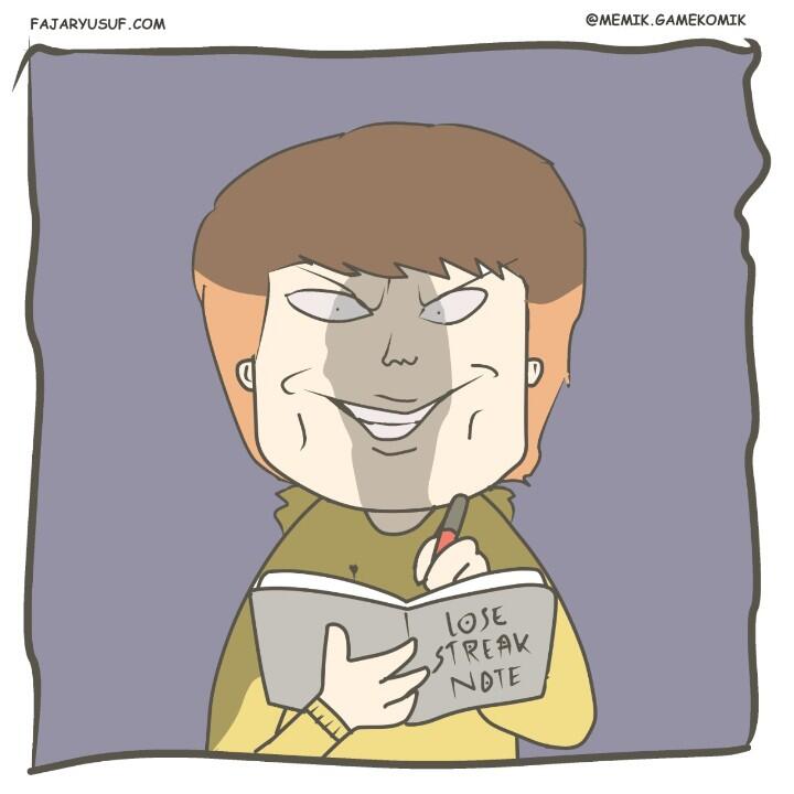 MEMIK Game Komik - Lose Streak Note