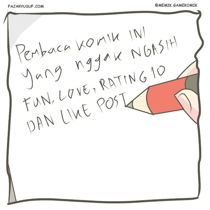 MEMIK Game Komik - Lose Streak Note