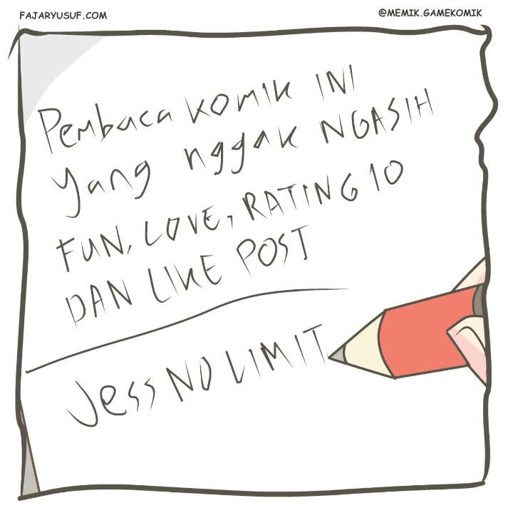 MEMIK Game Komik - Lose Streak Note