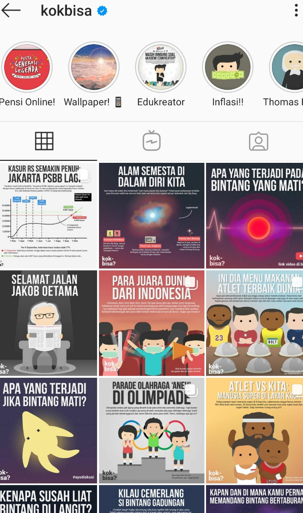 Bermanfaat Banget, Ini Beberapa Akun Instagram yang Wajib Kamu Follow