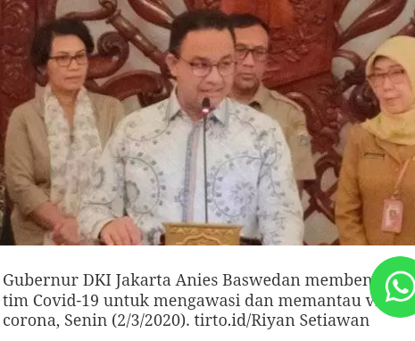 Anies Terapkan PSBB Total Jakarta, Para Menteri Jokowi Protes

