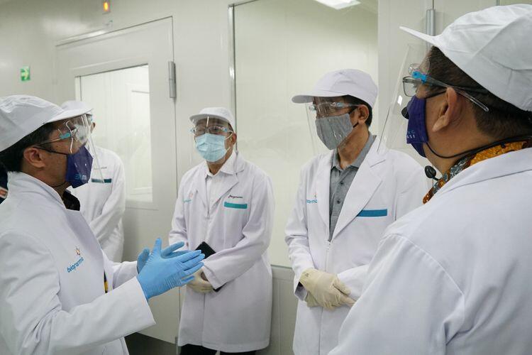 Erick Thohir: Vaksin Merah Putih Mulai Diproduksi 2022