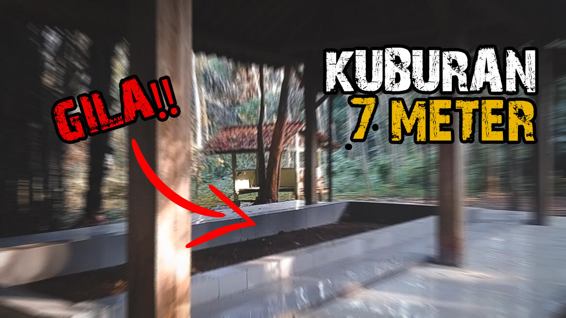 WAOW Kuburan Dengan Panjang 7 Meter