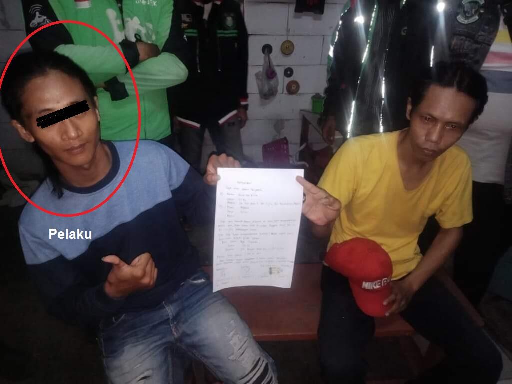 Ketika Aksi Maling Motor Cuma Berakhir Diatas Materai