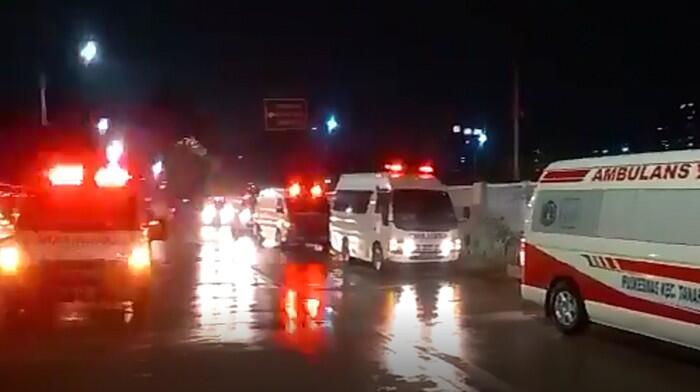 Antrean Ambulans di Wisma Atlet: Ada Peningkatan Pasien Masuk 100 Persen