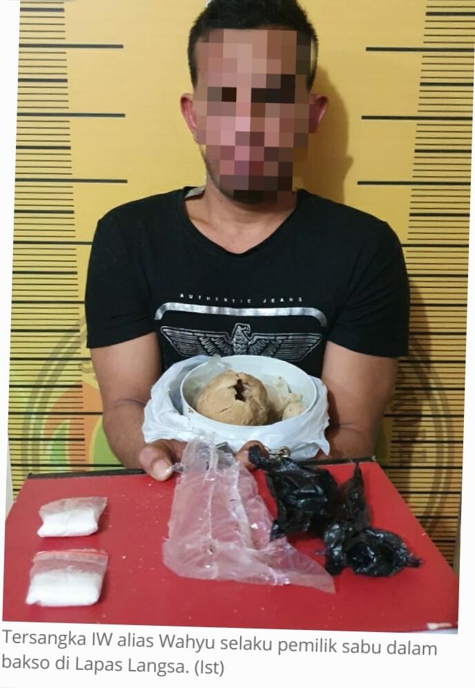 Keren! Trik Licik Untuk Sebuah Penyeludupan, Bakso Sabu Tiba-tiba Menjadi Booming