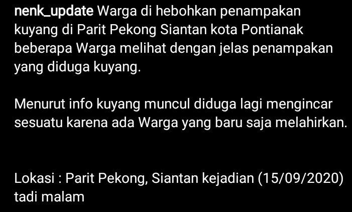 Kembali Heboh Penampakan Kuyang Bikin Warga Berbondong-bondong Menonton Konsernya! 