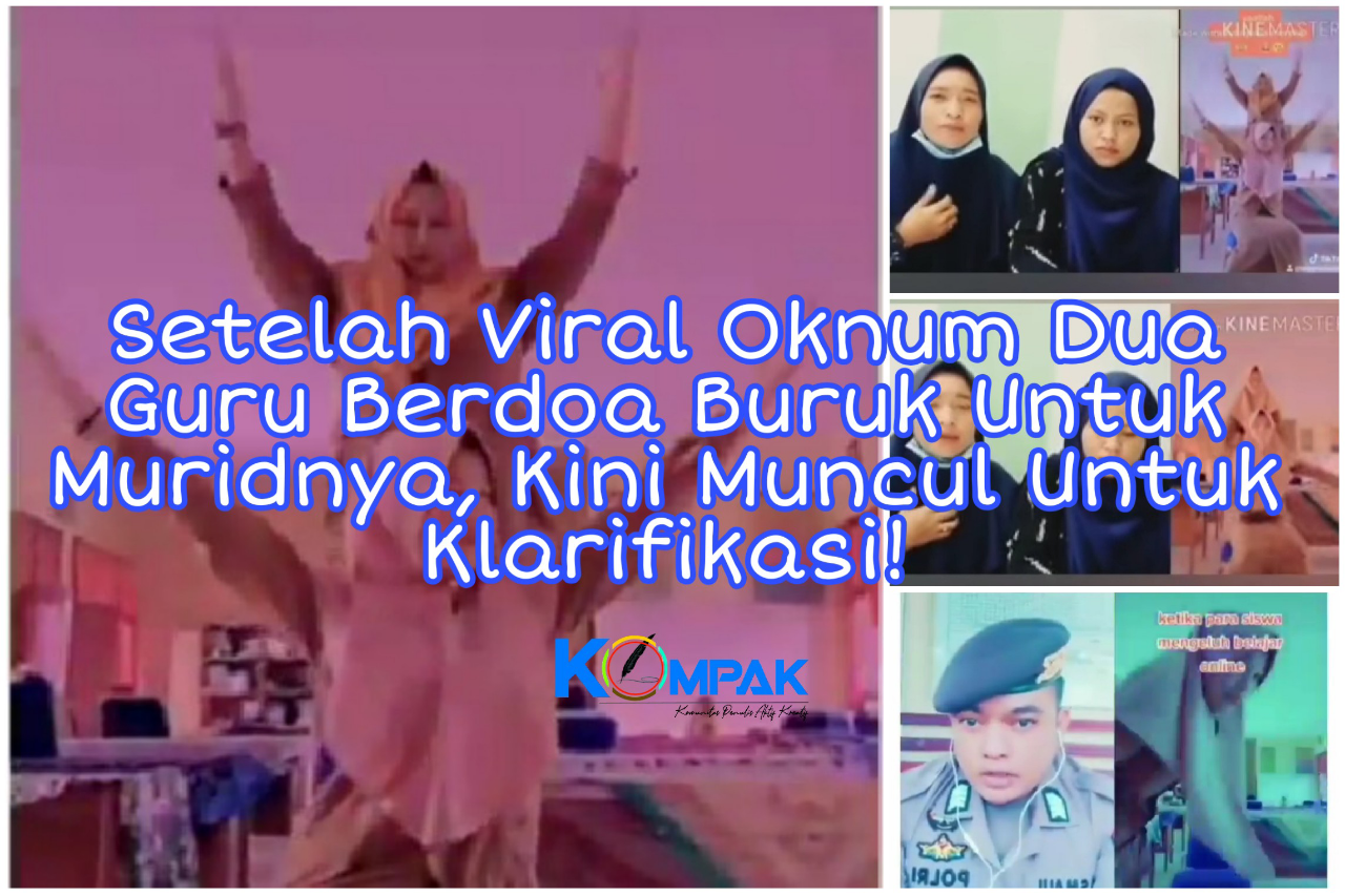 Setelah Viral Oknum Dua Guru Doakan Buruk Muridnya, Kini Mereka Muncul Klarifikasi!