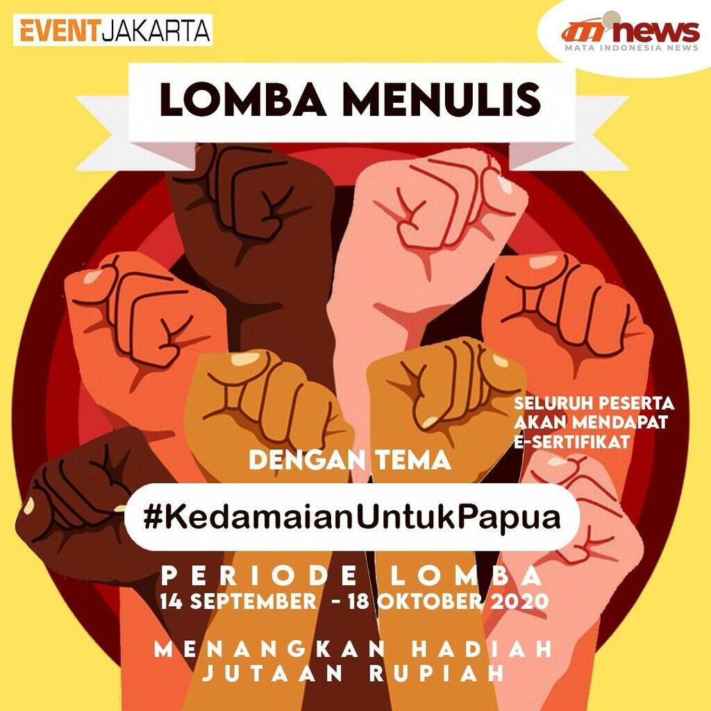 Ikutan Yuk! Minews Lomba – Edisi September 2020 #KedamaianUntukPapua