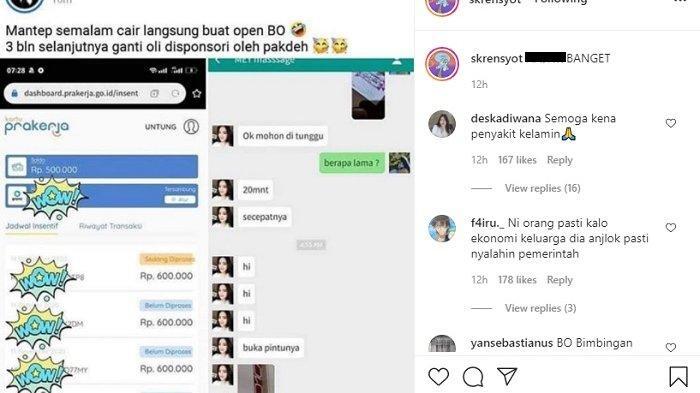 Uang Kartu Prakerja Cair Rp 600.000, Pria Ini Langsung Pesan Cewek Open BO