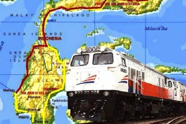 Tahun 2022 Warga Sulawesi Bisa Halan-Halan Naik Kereta Api