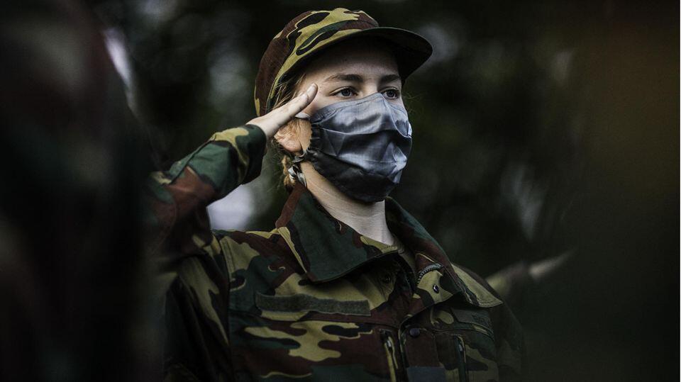 Elisabeth Putri di Lumpur Belgia dan Pelatihan Militer
