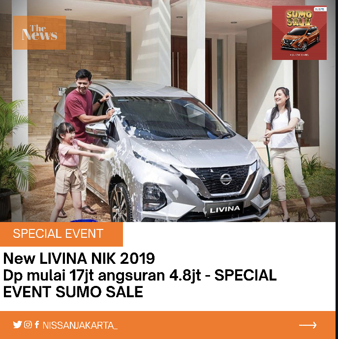 NISSAN LIVINA DP 17jt - PROMO NISSAN JAKARTA 