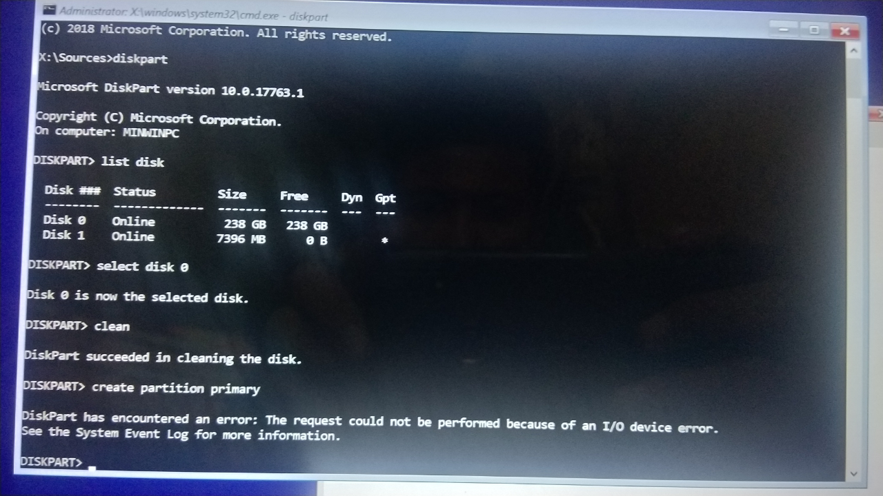 Mohon Bantuan Inul Windows Error